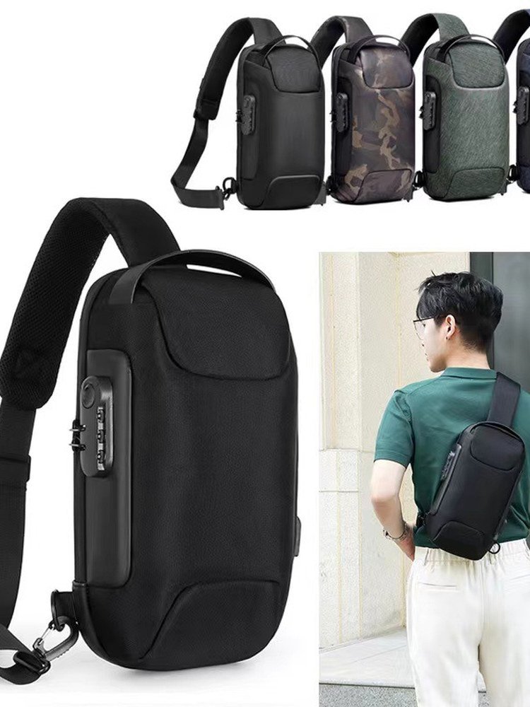 Motorcycle Gear Backpack - Sac de poitrine multifonctionnel grande capacité,