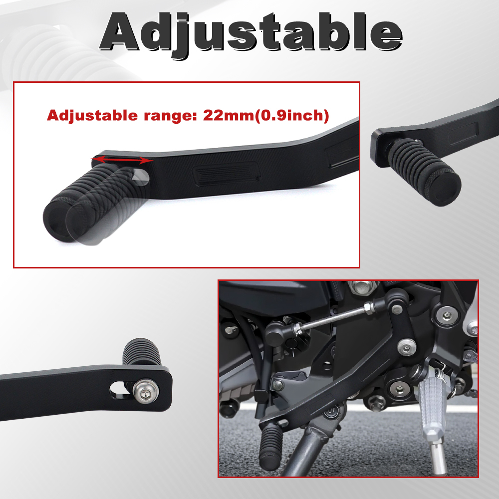 Levier de vitesses réglable po - Motorcycle Gear Lever Extender avis et prix